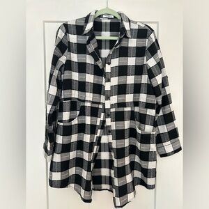 Long tunic flannel